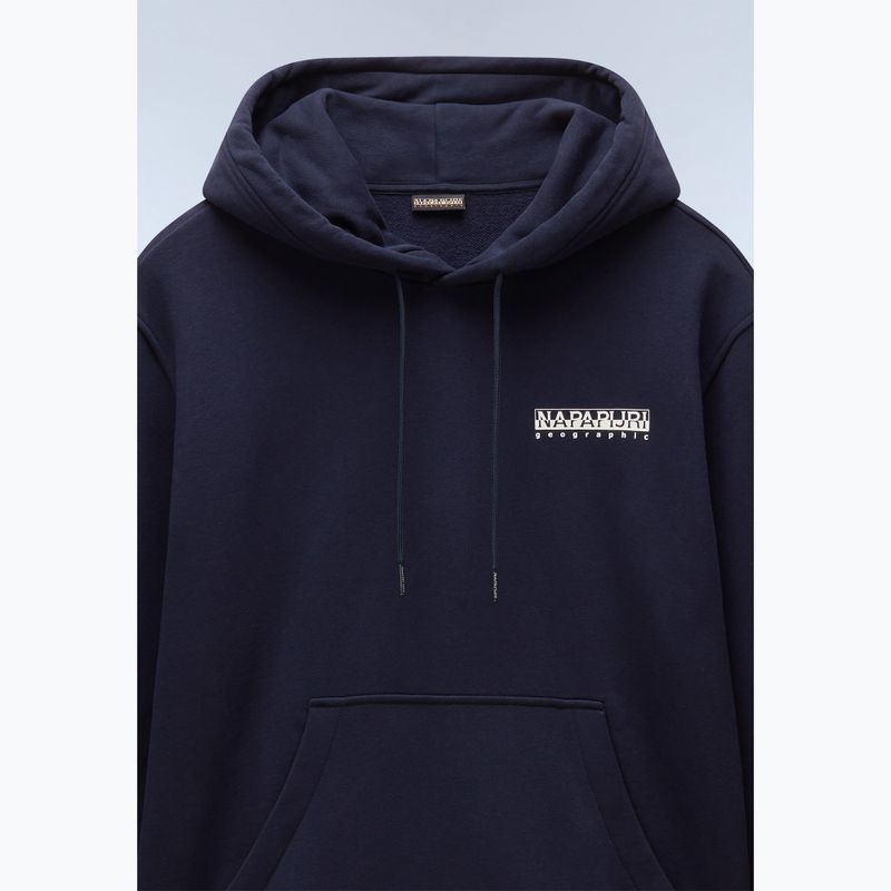 Hanorac pentru bărbați Napapijri B-Linth Hooded blu marine 7