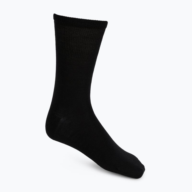 Șosete de trekking pentru bărbați Smartwool Classic Hike Zero Cushion Liner Crew, negru, SW0016500011