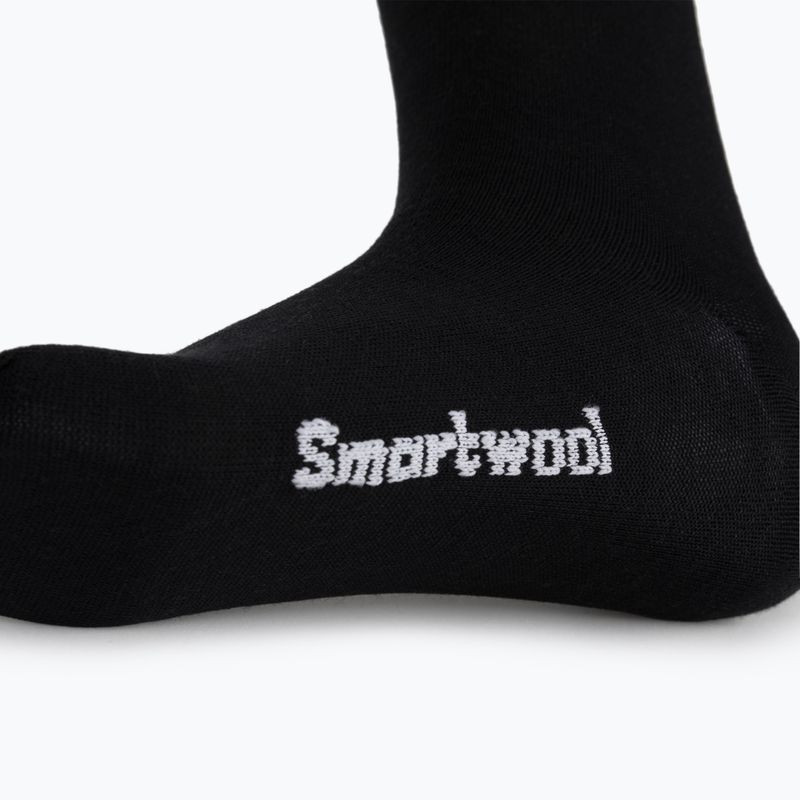 Șosete de trekking pentru bărbați Smartwool Classic Hike Zero Cushion Liner Crew, negru, SW0016500011 4