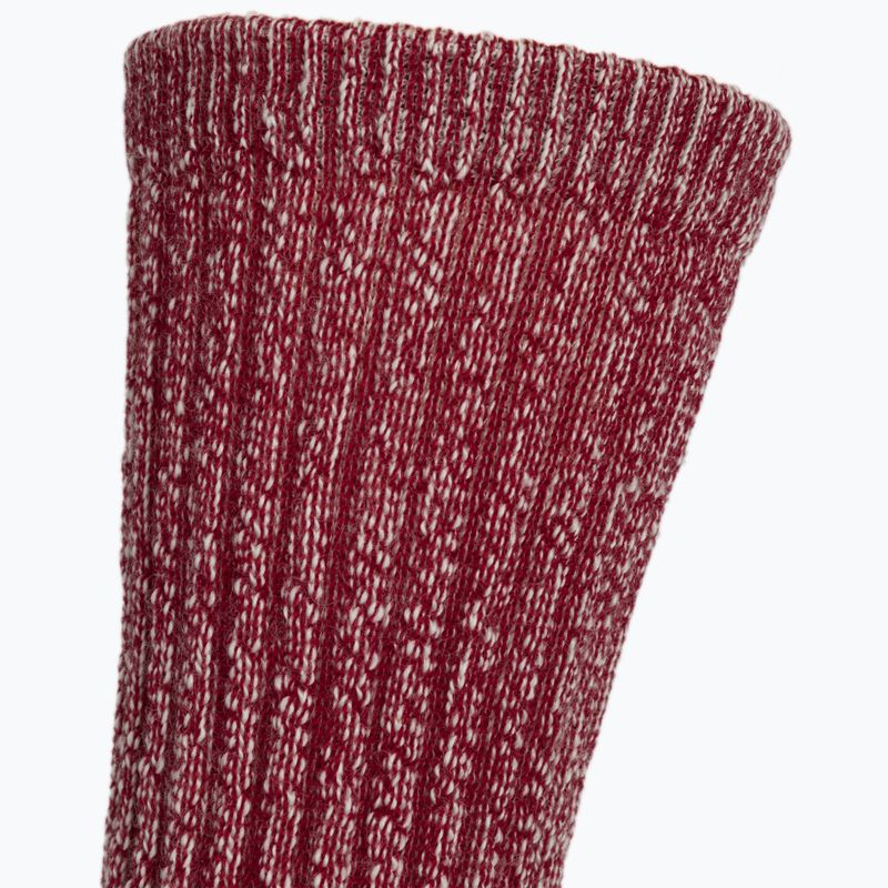 Șosete de trekking pentru femei Smartwool Classic Hike Light Cushion Crew, roșu, SW010293D421 4