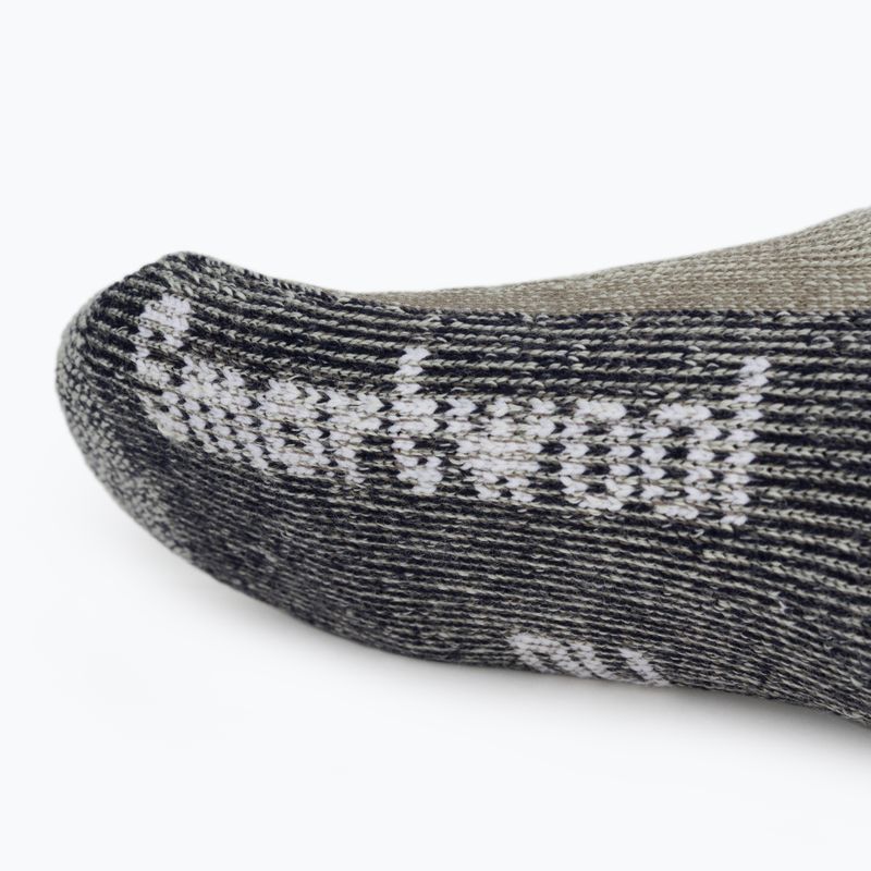 Șosete de trekking Smartwool Classic Mountaineer Maximum Cushion Crew, maro și roșu, SW0133002361 4