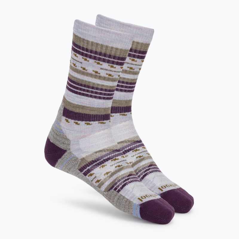 Șosete pentru femei Smartwool Hike Light Cushion Margarita Crew purple eclipse