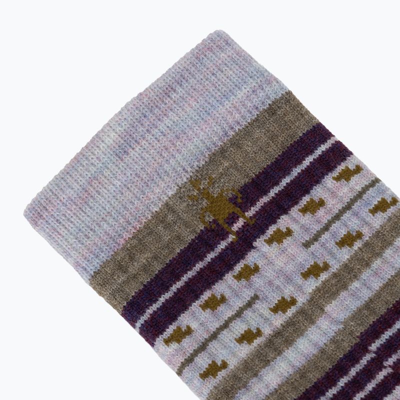 Șosete pentru femei Smartwool Hike Light Cushion Margarita Crew purple eclipse 3