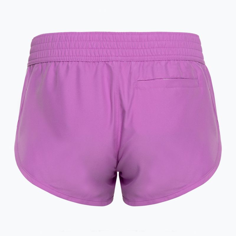 Șort de baie pentru femei Hurley Beachrider 2.5" lilac 2