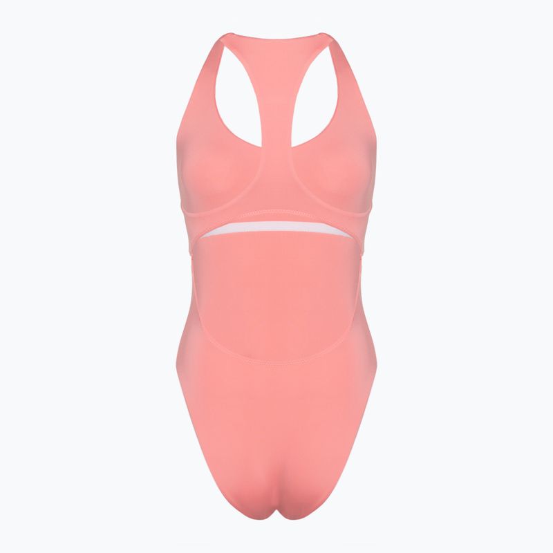 Costum de baie dintr-o piesă pentru femei Hurley O&O Solid Racerback Moderate One Piece pacific pink 2