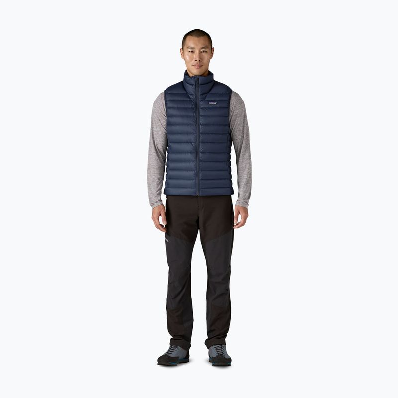 Vestă pentru bărbați Patagonia Down Sweater new navy 2