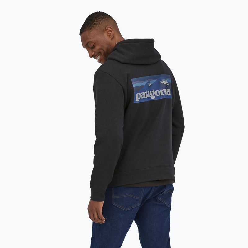 Hanorac Patagonia Boardshort Logo Uprisal Hoody ink black 2