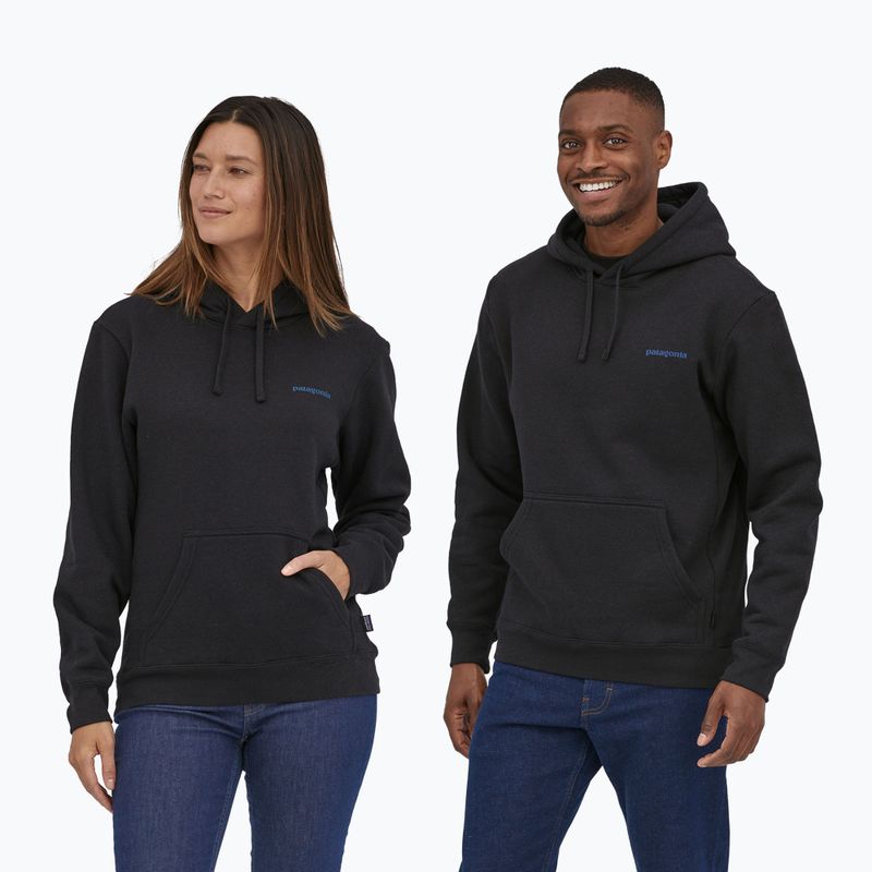 Hanorac Patagonia Boardshort Logo Uprisal Hoody ink black 7