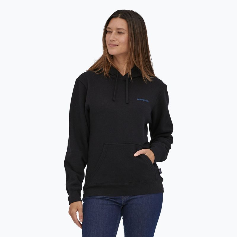 Hanorac Patagonia Boardshort Logo Uprisal Hoody ink black 4