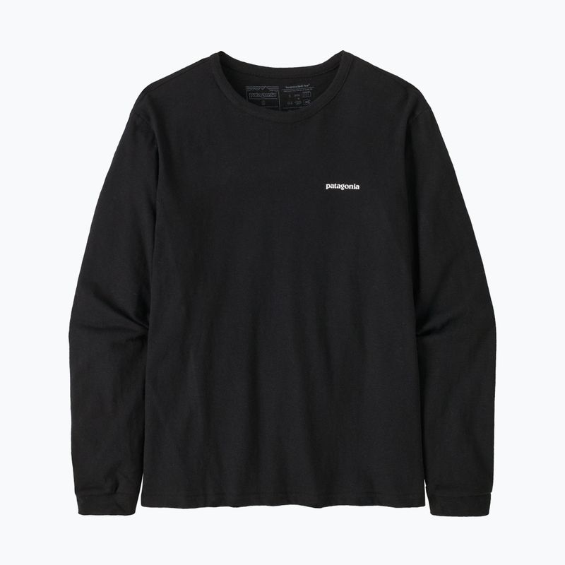 Longsleeve pentru femei Patagonia P-6 Logo Responsibili-Tee black 3