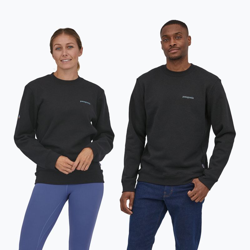 Hanorac Patagonia Fitz Roy Icon Uprisal Crew ink black 2