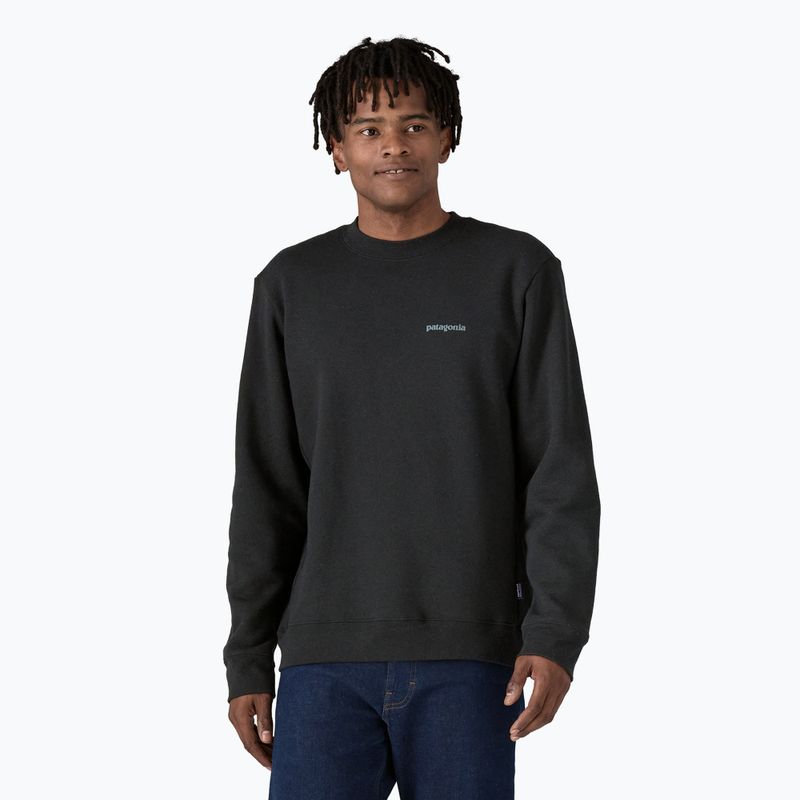 Hanorac Patagonia Fitz Roy Icon Uprisal Crew ink black 5