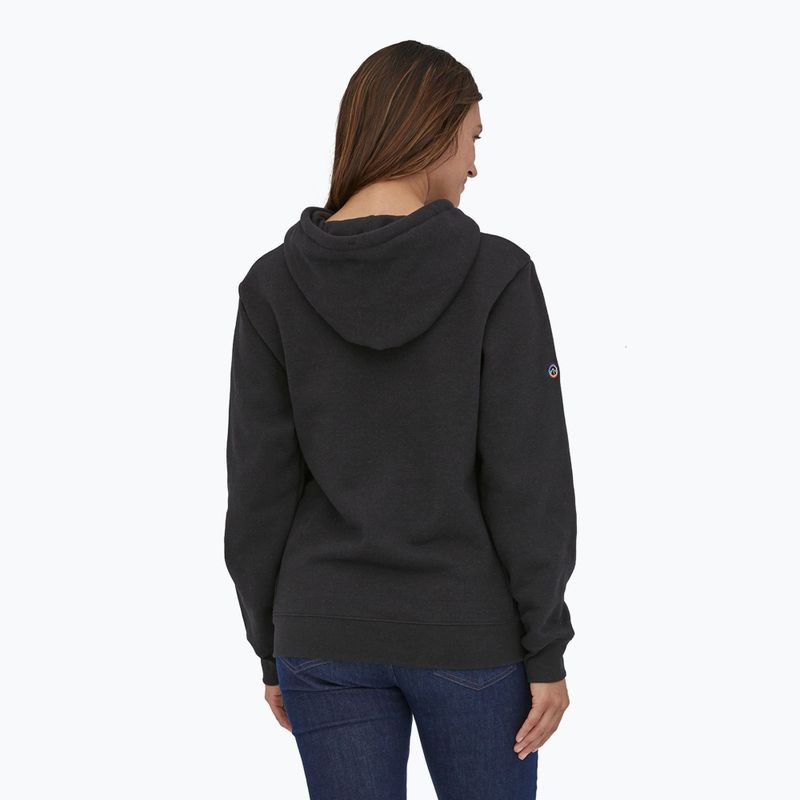 Patagonia Fitz Roy Icon Uprisal Hoody hanorac cerneală negru 2