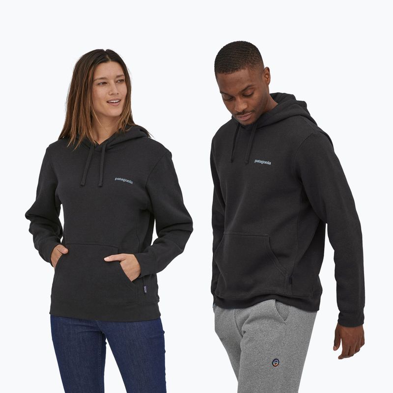 Patagonia Fitz Roy Icon Uprisal Hoody hanorac cerneală negru 2