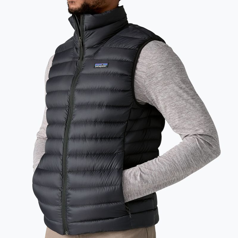 Vestă pentru bărbați Patagonia Down Sweater black 4
