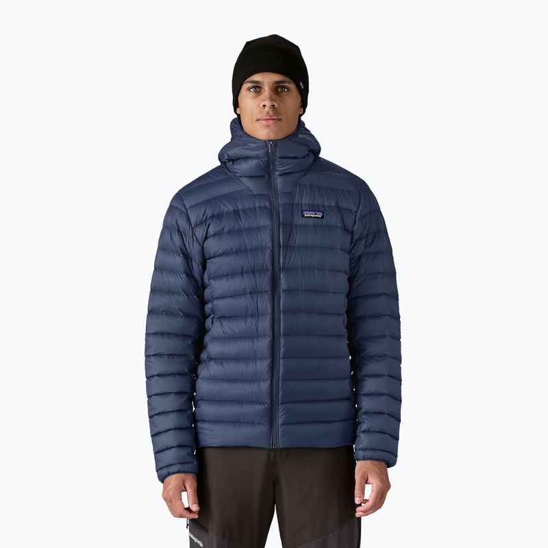 Bărbați Patagonia Down Sweater Hoody nou navy