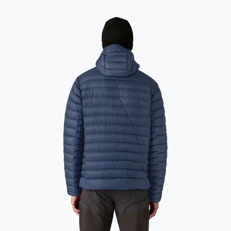 Bărbați Patagonia Down Sweater Hoody nou navy 3