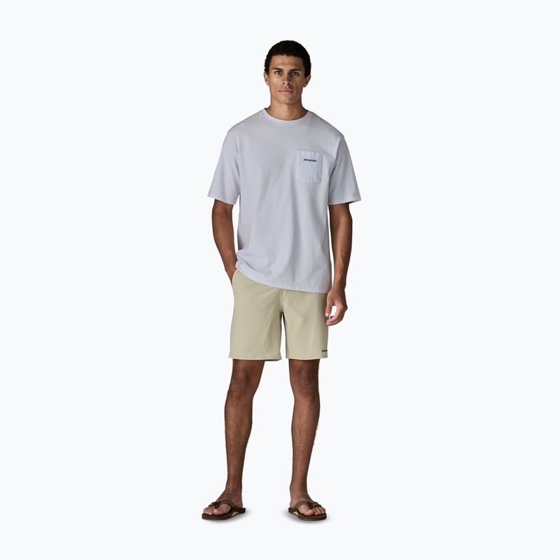 Bărbați Patagonia Boardshort Logo Pocket T-shirt Responsibili alb 2