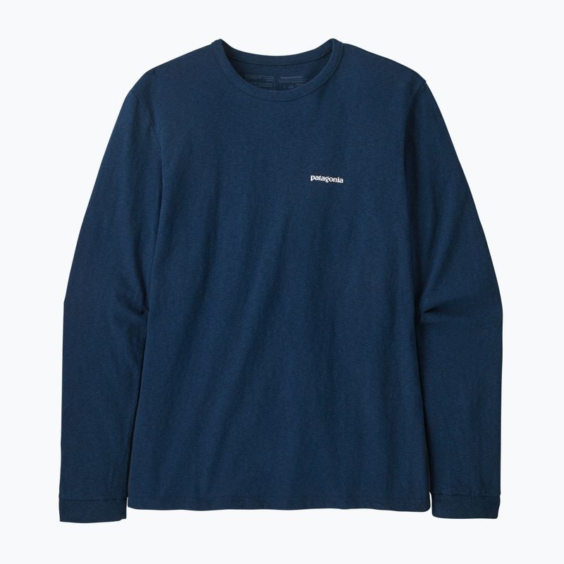 Tricou de trekking pentru femei Patagonia P-6 Logo Responsibili-Tee LS tidepool albastru 8