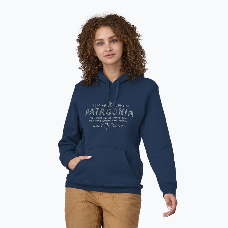 Bărbați Patagonia Forge Mark Uprisal Hoody lagom blu sweatshirt albastru 3