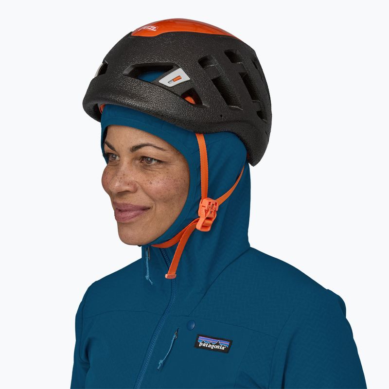 Geacă softshell pentru femei Patagonia R1 CrossStrata Hoody lagom blue 4