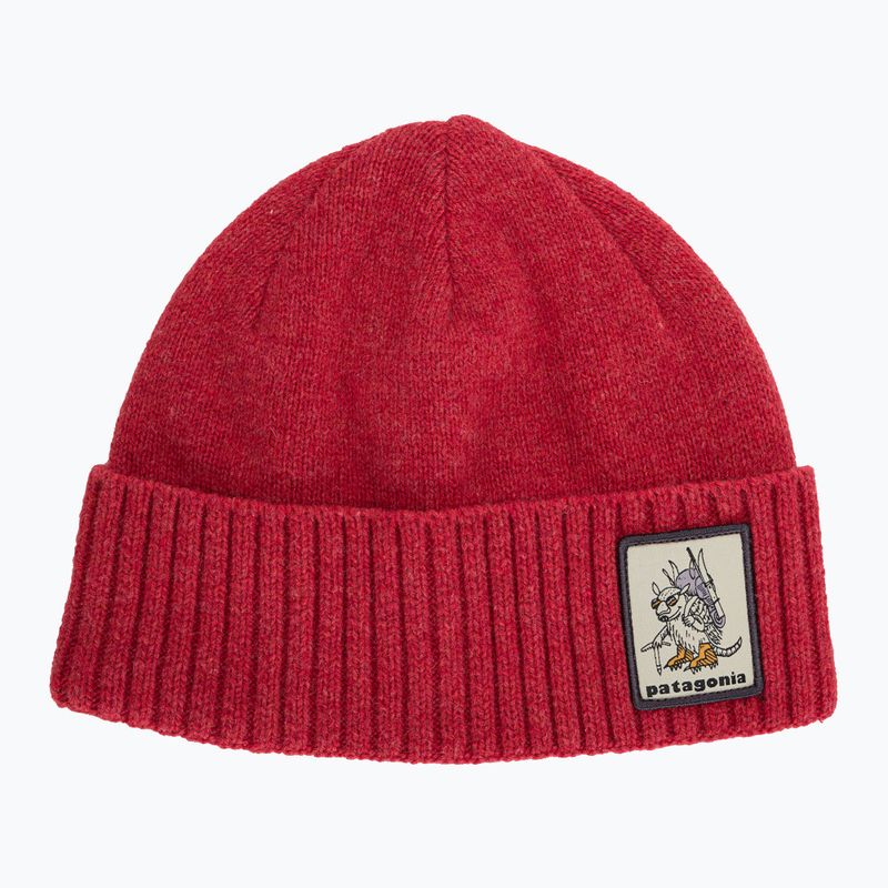 Patagonia Brodeo Beanie Beanie distracție porci de distracție armadillo/touring roșu trekking cap 5