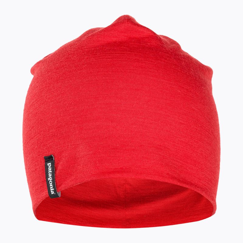 Căciulă Patagonia Overlook Merino Wool Liner Beanie touring red 2