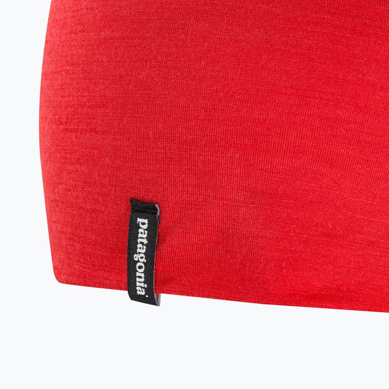 Căciulă Patagonia Overlook Merino Wool Liner Beanie touring red 4