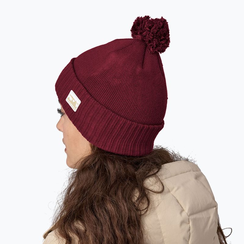 Căciulă de iarnă Patagonia Powder Town Beanie '73 skyline/carmine red 3