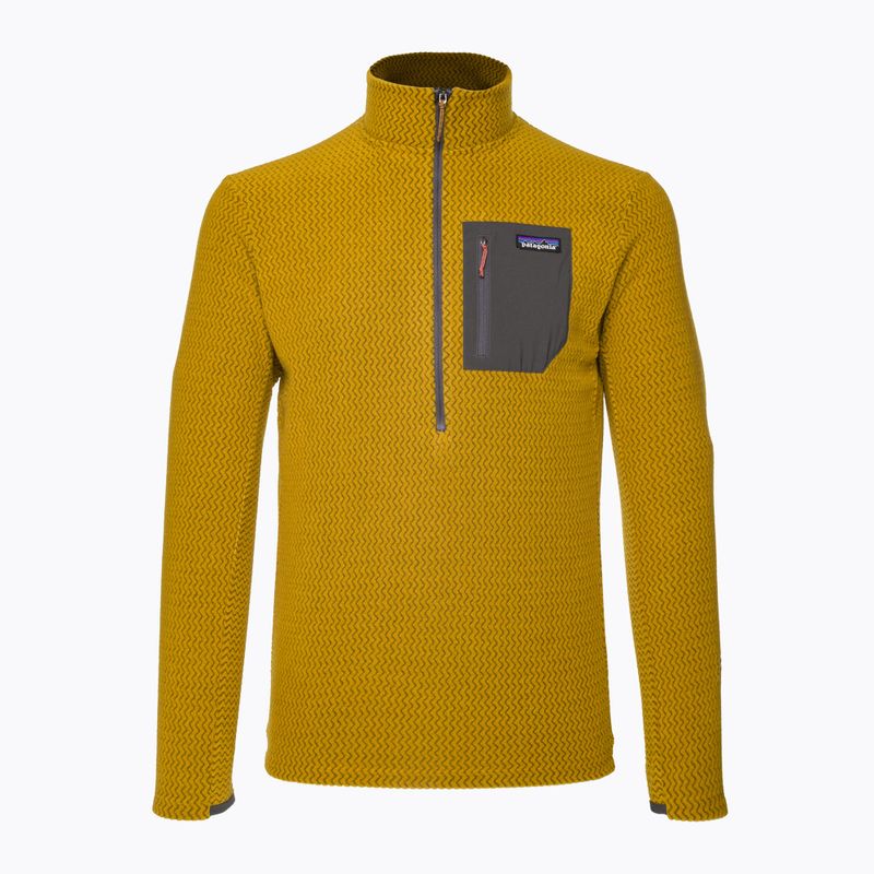 Bărbați Patagonia R1 Air Zip Neck fleece hanorac cosmic aur cosmic 5