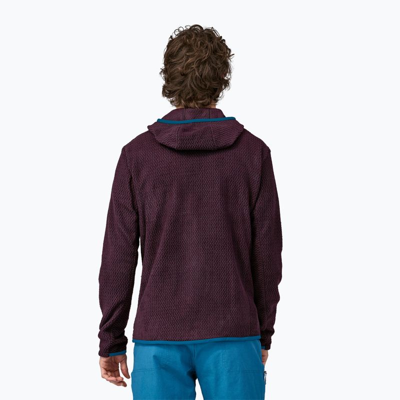 Bluză de trekking pentru bărbați Patagonia R1 Air Full-Zip obsidian plum 2