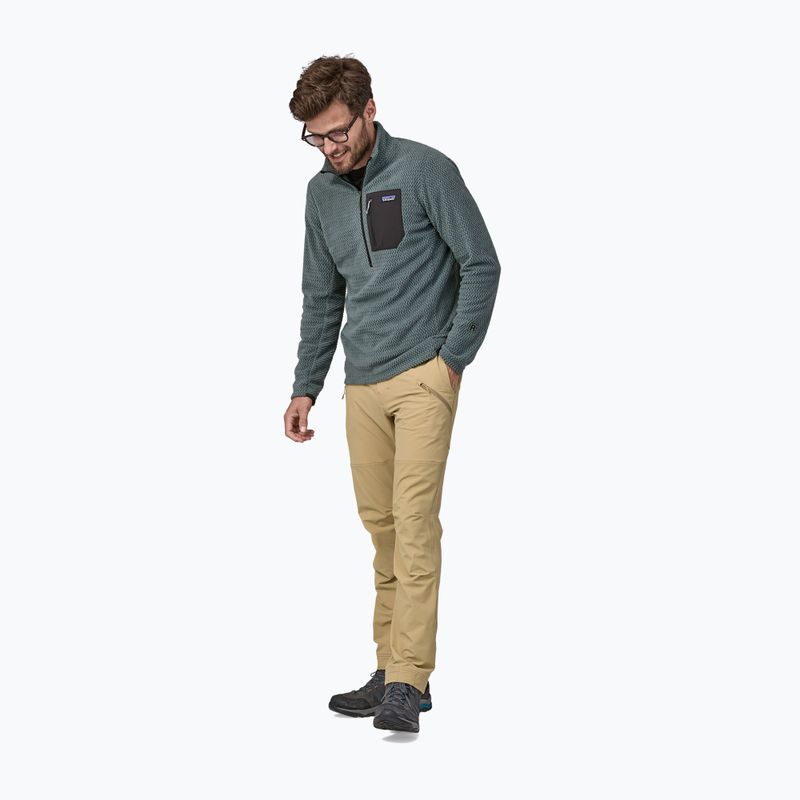 Bărbați Patagonia R1 Air Zip Neck fleece hanorac nou verde nouț 3