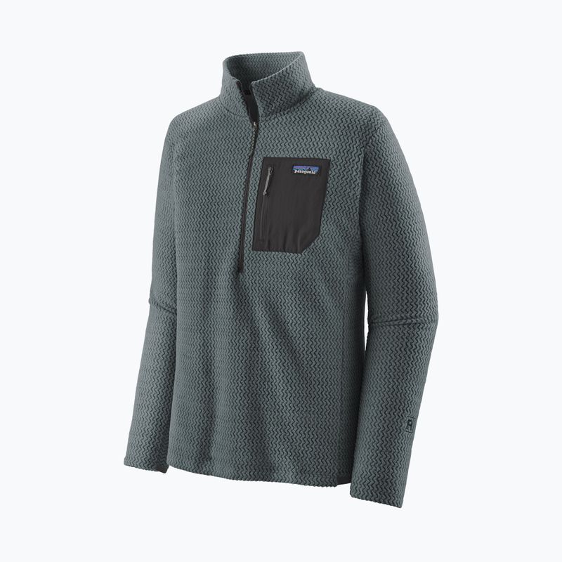 Bărbați Patagonia R1 Air Zip Neck fleece hanorac nou verde nouț 8