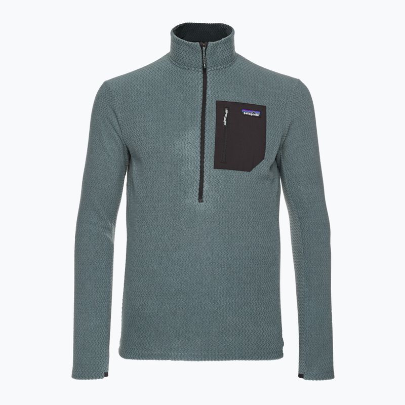 Bărbați Patagonia R1 Air Zip Neck fleece hanorac nou verde nouț 4