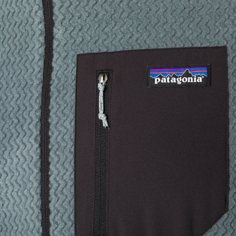Bărbați Patagonia R1 Air Zip Neck fleece hanorac nou verde nouț 6