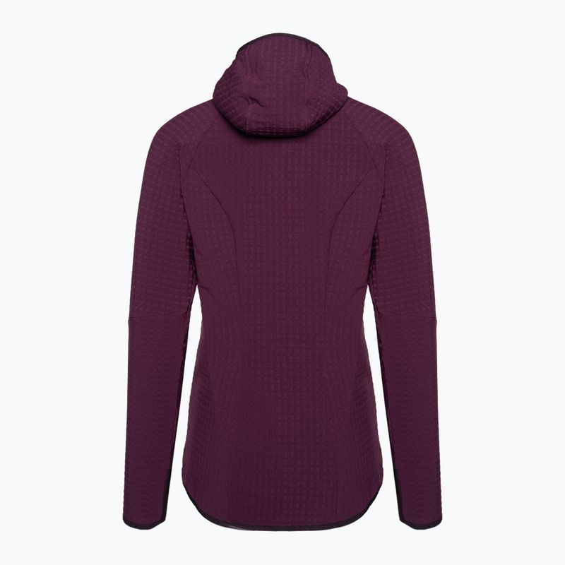 Geacă softshell pentru femei Patagonia R2 TechFace Hoody night plum 2