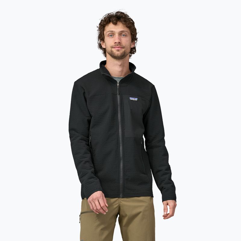 Geacă softshell pentru bărbați Patagonia R2 TechFace black