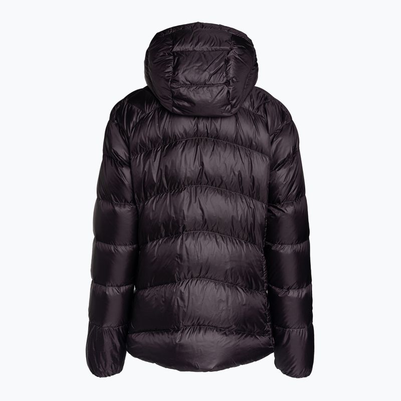 Jachetă cu glugă cu glugă de femei Patagonia Fitz Roy Down Hoody obsidian plum jacket 2