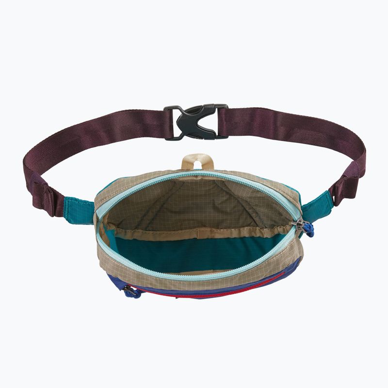 Borsetă Patagonia Ultralight Black Hole Mini Hip Pack 1 l patchwork/belay blue 3