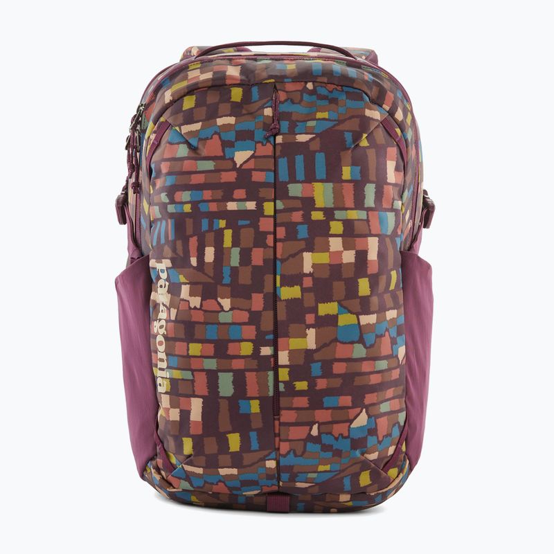 Rucsac turistic Patagonia Refugio Day Pack 26 l fitz roy patchwork/night plum