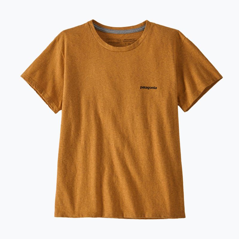 Tricou pentru femei Patagonia P-6 Logo Responsibili-Tee dried mango 3