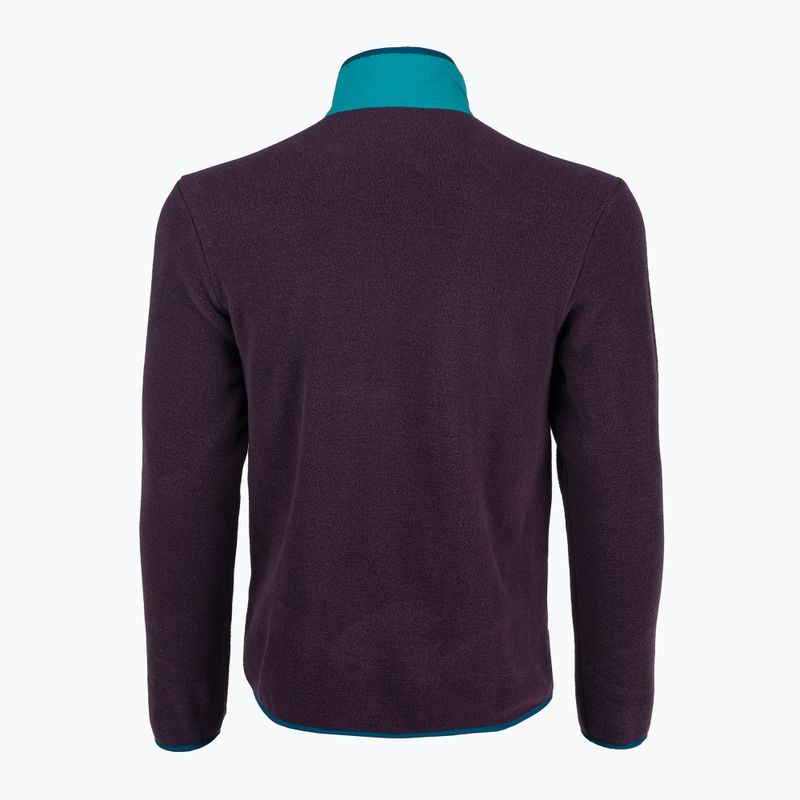 Bărbați Patagonia Synch obsidian plum fleece sweatshirt pentru bărbați 2