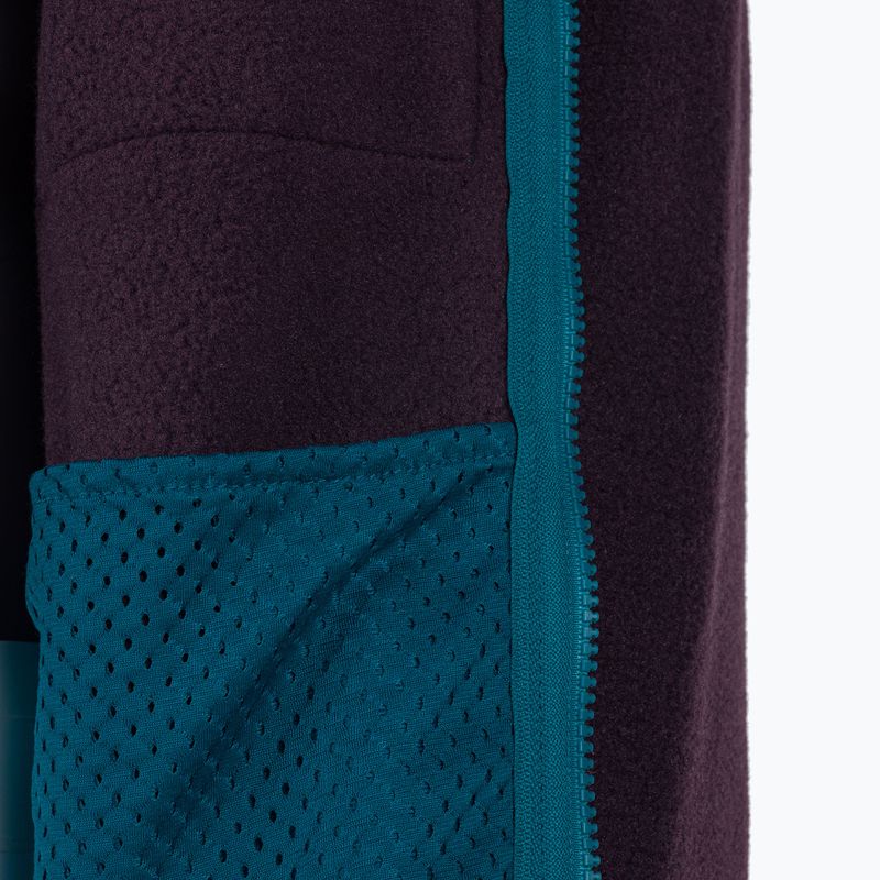 Bărbați Patagonia Synch obsidian plum fleece sweatshirt pentru bărbați 4