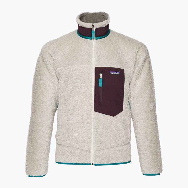 Bărbați Patagonia Classic Retro-X fleece sweatshirt natural w/obsidian plum 3