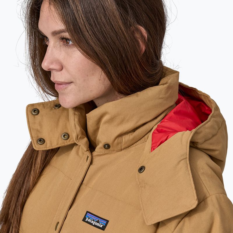 Palton cu puf pentru femei Patagonia Cotton Down Parka nest brown 5