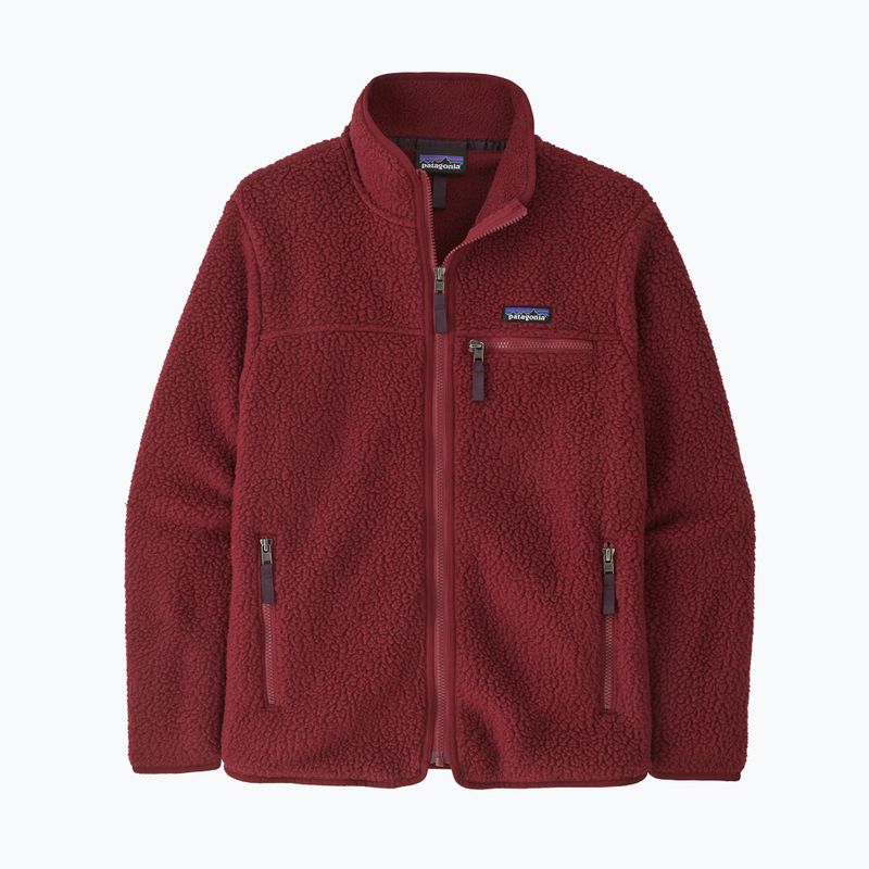 Femei Patagonia Retro Pile fleece pulover de femei carmin roșu 4