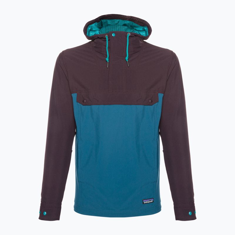 Geacă rezistentă la vânt pentru bărbați Patagonia Isthmus Anorak lagom blue