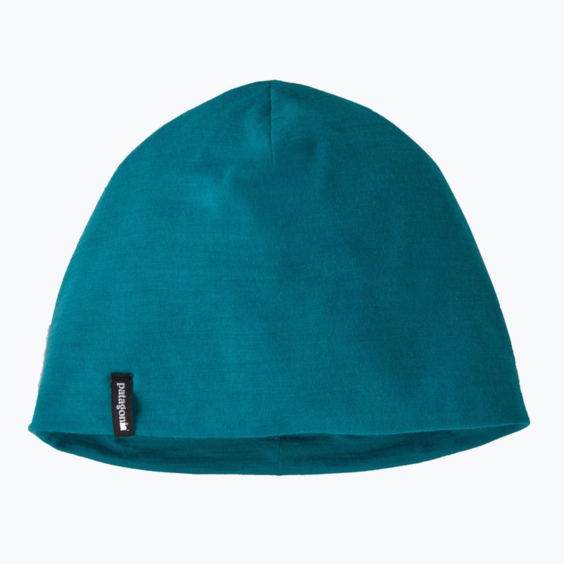 Căciulă Patagonia Overlook Merino Wool Liner Beanie belay blue