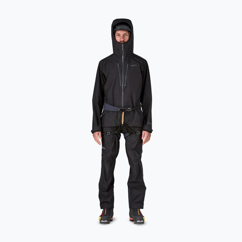 Geacă de ploaie pentru bărbați Patagonia Triolet black 2
