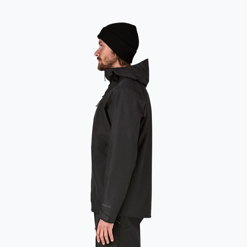Geacă de ploaie pentru bărbați Patagonia Triolet black 4